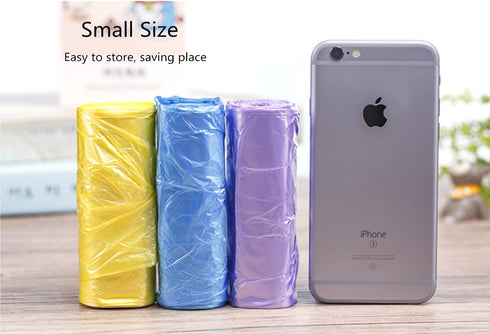 5 Gallon 100 Counts Durable Disposable Kitchen Trash Bags Can Liners Small Garbage Bags for Office Waste Bin Bathroom Kitchen (Black)...