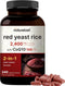 NatureBell Red Yeast Rice 2,400mg with CoQ10 100mg | 240 Veggie Capsules (1,200mg Per Capsule) – Max Strength Herbal Supplement – Antioxidant Supp...
