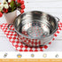 Stainless Steel Steamer Pot 7 Inches Round Cooking Rack Food Steamer Basket Insert for Kitchen Dim Sum Dumplings Bun(18cm)...