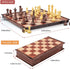 10 Inches Enhanced Magnetic Chess Set, Foldable Chess Board, Travel Chess Game of Exquisite Craftsmanship, Suitable for All Ages Chess Set...