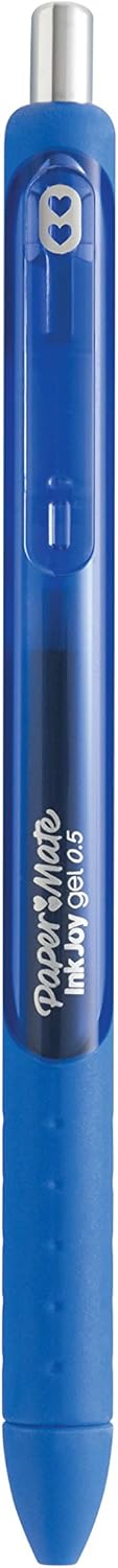 Paper Mate InkJoy Gel Pen, Fine Point, Dark Blue...