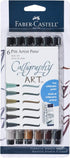 Faber-Castell Calligraphy Pitt Artist Pen Set - 6 Subtle Toned Calligraphy Pens...