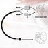 Tool Daily Pressure Washer Whip Hose with Swivel, Hose Reel Connector Hose for Pressure Washing, 2 FT (3/8 NPT Solid + M22 Female)...