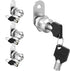 3 Pack Cabinet Locks with Keys, 5/8" Cam Lock, RV Compartment Storage Locks RV Locks for Storage Door Drawer Tool Box Locks, Zinc Alloy...