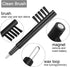 12 Pieces Hearing Aid Cleaning Brush Hearing Amplifier Brushes with Wax Loop and Magnet...