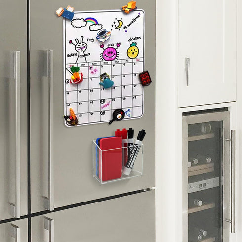 Magnetic Glass Whiteboard Marker Holder, Magnetic Pen Holder, Magnetic Dry Erase Marker Holder, Whiteboard Marker Holder Magnetic Marker Holder fo...