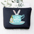 BDPWSS Makeup Bag for Travel, Alice Theme, A Very Merry Unbirthday to You, Soft Polyester, Waterproof, Cosmetic Case for Friends, Sister, Female.....