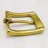 LAXPICOL 1.5"(38mm) Heavy Duty Solid Brass Single Prong Square Belt Buckle...