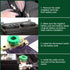 CZC AUTO Battery Quick Disconnect Switch Top Post Cut/Shut Off Switch Master Battery Isolator for Boat, Car, Truck, RV, Camper, Tractor Vehicles (...