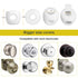 Door Knob Safety Cover for Kids, Child Proof Door Knob Covers, Baby Safety Door knob Handle Cover Lockable Design (4 Pack)...