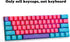 Fogruaden Custom Keycaps - Cute Keycaps 60 Percent, Suitable for Mechanical Keyboards, 61 Key Set, OEM Profile PBT Keycaps...