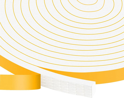 Strong Adhesive Weather Stripping, High Density Weatherproof Weather Stripping Door Seal Strip for Sliding Door, Windows,Soundproof Foam Sealing S...