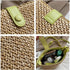 Women Small Faux Straw Bag Mini Woven Bucket Bag Summer Beach Bag Fashion Crossbody Bag Shoulder Bag Handbag...