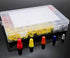 175PCS Electrical Wire Connectors Screw Terminals with Spring Insert Twist Nuts Caps Connection Assortment Set – Orange, Gray, Blue, Yellow and Re...
