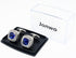 Silver Tone Blue Crystal Cufflinks for Men Wedding Dress Square Crystal Men Cuff Links for Shirt Party Birthday Anniversary Dress...
