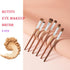 Makeup Brushes Set BUTIYO Eye Make Up Brushes Nature horse hair Concealers Eye shadows Blush Blending Highlight Makeup Brushes 6 Pcs FB-006...