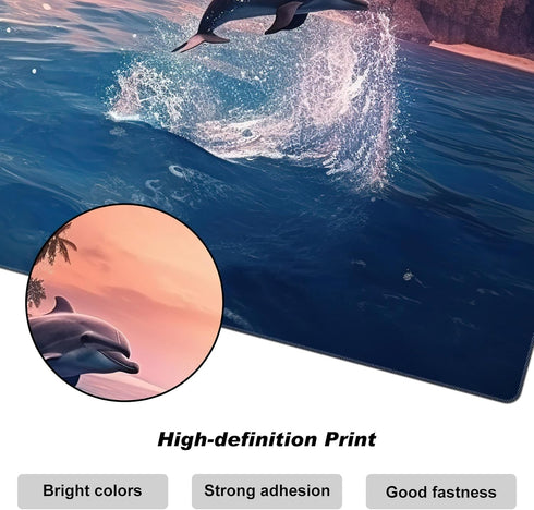 for MTG Playmat 24 x 14 inches for TCG Playmat Non-Slip Rubber Base Commander Playmat HD Cover for Magic The Gathering Playmat Iorcana Trading Car...