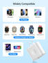 3 in 1 Charger Block with Built-in Watch Charger, 20W Portable Dual Ports Charging Brick USB C Wall Plug for Apple Watch 9/8/7/6/5/4/3/2/1/SE/Ultr...