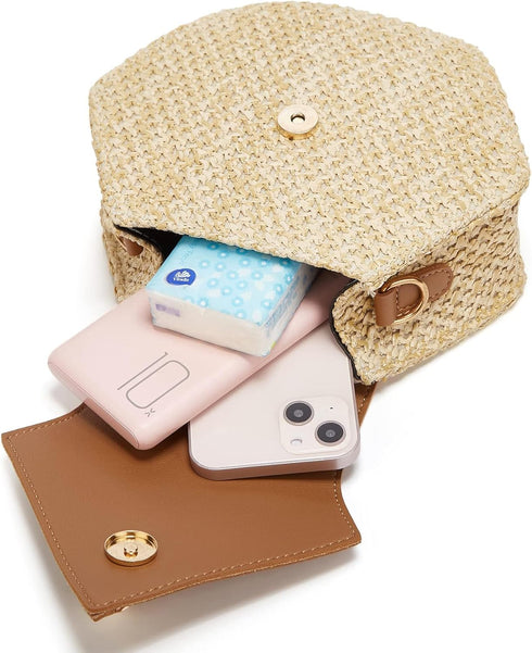 Crossbody Bags for Women Straw Beach Bag Hobo Bag Satchel Bag Tote Handbags Cute Straw Travel Bag Crossbody Bag 2024...