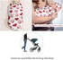 Love Hearts Dog Paw Print Newborn Swaddle Blankets Hat Sets Soft Baby Receiving Blanket Swaddle Sack for Baby Shower Infant Boy Girl Gift...