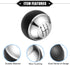 5 Speed Manual Gear Shift Knob Compatible for Mini R50 R53 2000-2006 for Mini Cabrio R52 2002-2008, Durable Plastic Black Silver Tone...