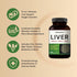 Liver Cleanse Detox & Repair Supplement, 240 Veggie Capsules|15-in-1 Complex with Milk Thistle 500mg, Dandelion Root 200mg, Artichoke 200mg, Black...