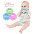 ® Teething Mitten | The Original Teething Paw | Safe Silicone Teething Toy or Teething Ring Provides Self-Soothing Teething Relief | Dino Blue Tee...
