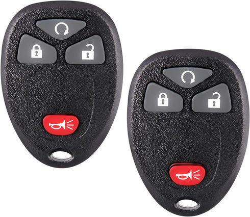 Key Fob Keyless Entry Remote: Keyless Control Clicker Compatible with Chevy SilveradoTraverse Equinox Avalanche GMC Sierra Pontiac Torrent Saturn ...