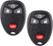Key Fob Keyless Entry Remote: Keyless Control Clicker Compatible with Chevy SilveradoTraverse Equinox Avalanche GMC Sierra Pontiac Torrent Saturn ...