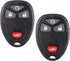 Key Fob Keyless Entry Remote: Keyless Control Clicker Compatible with Chevy SilveradoTraverse Equinox Avalanche GMC Sierra Pontiac Torrent Saturn ...