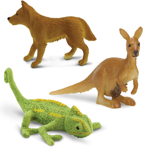 Safari Ltd. Good Luck Minis Desert Fun Pack - 8 Pack of (1) Inch Animal Figures - Toy for Boys, Girls & Kids Ages 5+...