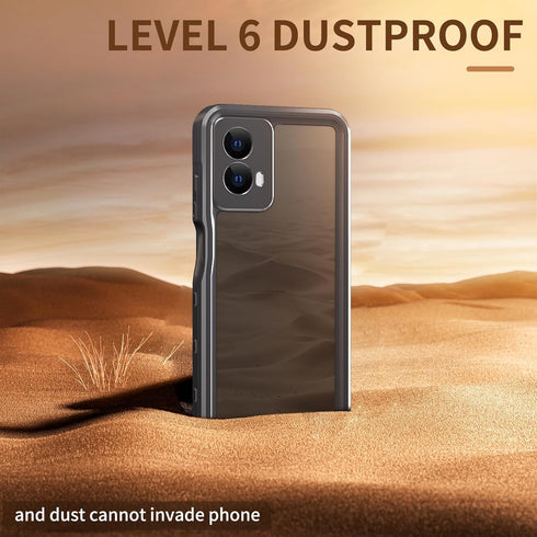 for Motorola Moto G 5G 2024 Phone Case Waterproof IP68 Certified Dustproof Shockproof Built-in Screen Protector Rugged Full Body Protective Cover ...