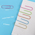 42 Pcs Jumbo Paper clips Colored, Large Papeclips 4 inch for Office...