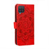 for Samsung Galaxy A12 Case Flip Premium Wallet Phone Case PU Leather Mandala Embossed Shockproof Cover with Kickstand Card Holder Cover for Samsu...