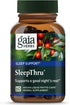 Gaia Herbs SleepThru - Natural Sleep Support Supplement with Organic Ashwagandha Root, Organic Magnolia Bark, Passionflower, and Jujube Date - 60 ...