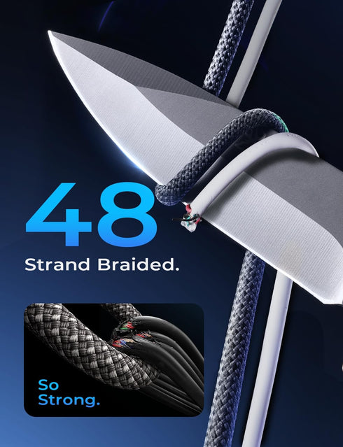 LISEN for iPad Charger Cable, ?Dual Use? 2 Pack/6.6ft 60W USB C to USB C Cable, Fast Charging USB A to USB C Cable Compatible with iPhone 15 Pro M...