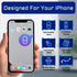 for iPhone 13 NFC Chip Power Volume Button Wireless Charging Charger Panel Coil Sticker Replacement OEM On/Off Silent Switch Mute Control Repair F...
