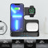 Wireless Charger,3 in 1 Wireless Charging Station for iPhone 15 14 13 12 11 Pro Max/X/8,Charger Stand for Apple Watch Series 9 8 Ultra 7 6 SE 5 4 ...