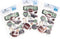 Paper House Productions STDM-0243E 3D Cardstock Stickers, Football II (3-Pack)...