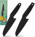 2 pcs Nylon knife plastic knife lightweight and safe, Chef Knives suitable for cutting fruits, vegetables, pizza, cakes?bread...