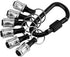 1/4 Inch Bit Holder Keychain, Hex Screwdriver Bits Holder Extension Bar, Quick Change Screw Bit Holder for Most Electric, Hand-held Screwdrivers a...