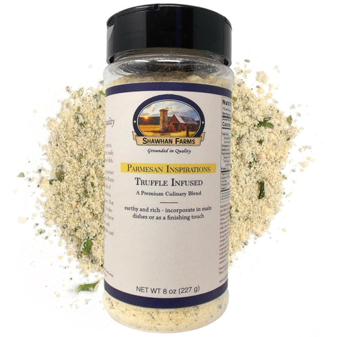 Shawhan Farms Gourmet Parmesan Inspirations Truffle Seasoning Topper Finishing Blend - 8 Oz...