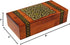 Celtic Knot Design Polish Wooden Keepsake Box...