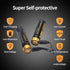 HW 3.7V USB Rechargeable Lithium Batteries, Reliable True 3500 mAh (13000mWh) 18m Long-Lasting High Performance Battery, for Flashlights, Headlamp...
