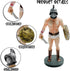5 PCS Mini Roman Gladiator Figurines Army Men Soldier Action Figures Set Authentic Warrior for Collection Birthday Gift Christmas Halloween Party ...