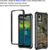 Ailiber Case for Nokia C110, Nokia C110 Phone Case with Screen Protector, Dual Layer Structure Protection, Shockproof Corners TPU Bumper, Heavy Du...