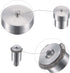 uxcell 17mm Snap Fasteners Button Die for Hand Press Machine Setter Carbon Steel Pointed Fasteners Tool M8x1.25mm Install Thread...