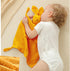 Cream Bunny Organic Cotton Security Blanket for Baby Boys and Girls, Soft Baby Loveys Muslin Cotton Blanket, Breathable Security Blanket Great...