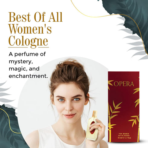 Womens Perfume - INSPIRED by OPIUM Perfume For Women - Mandarin, Bergamot, Myrrh, Jasmine - Oriental, Spicy, Evocative, Deep - (2.75 fl oz / 80 ml...