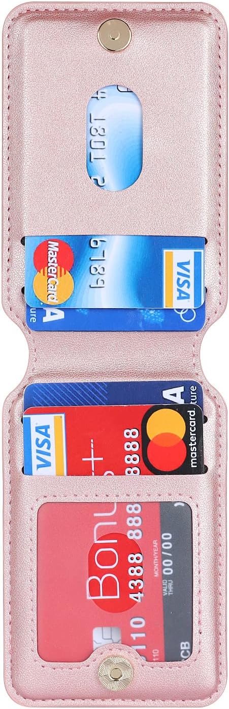 Cavor Magsafe Wallet for Apple Wallet Magsafe Magnetic Phone Magsafe Wallet 14 Pro Max/14 Pro/15/14 Plus/13/12 MagSafe Card Holder,Phone Wallet St...